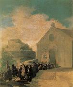Village Procession Francisco Goya